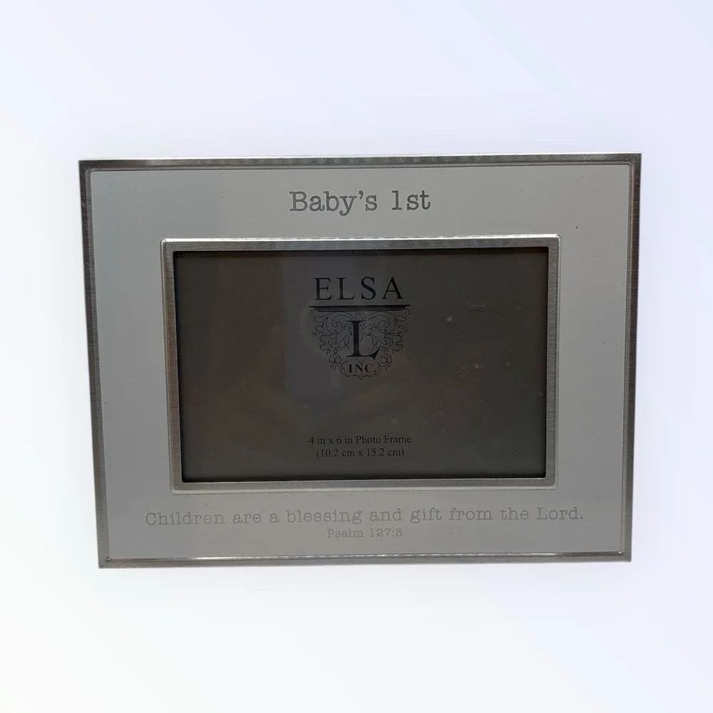 Elsa 5 In X 7 In Photo Frame Baby's Are‎ A Blessing And A Gift From God